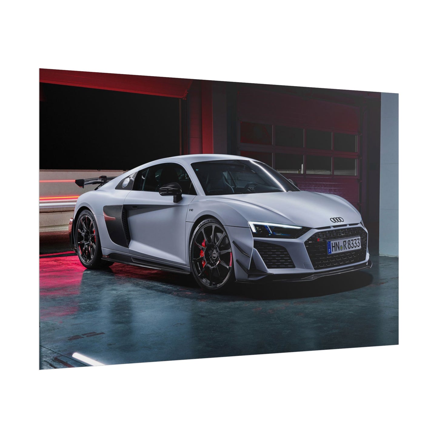 AUDI R8 POSTER