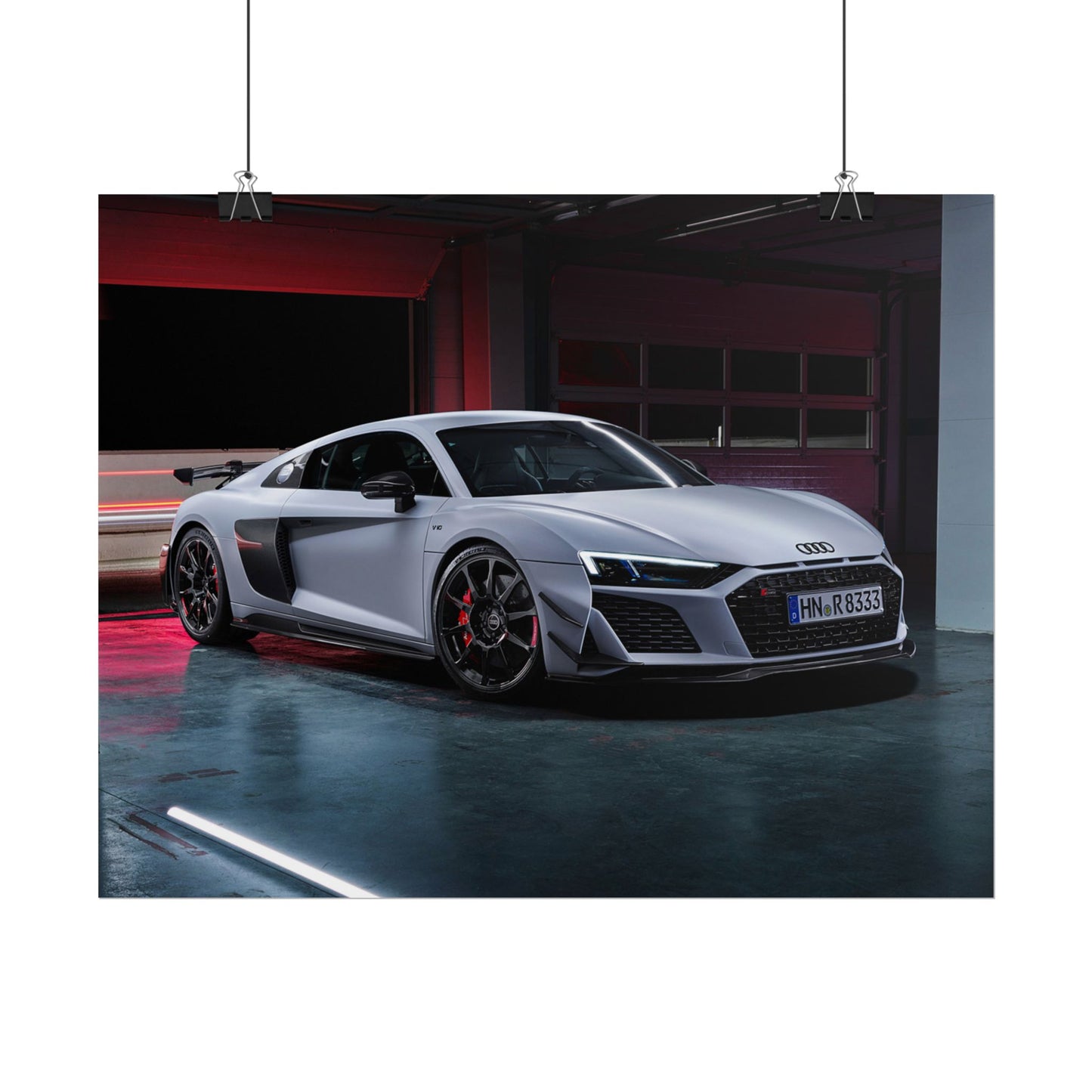 AUDI R8 POSTER