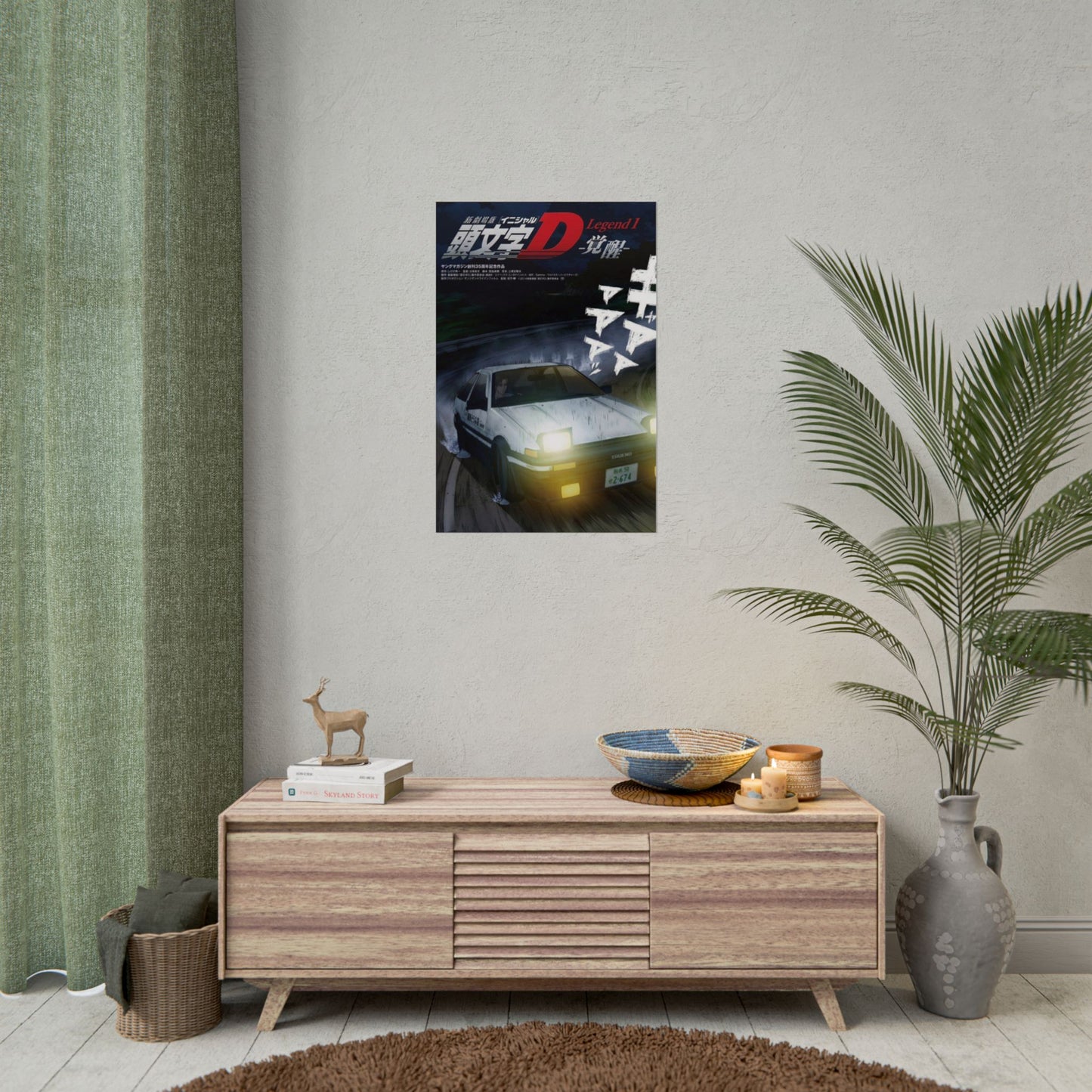 Initial D AE86 Trueno Poster