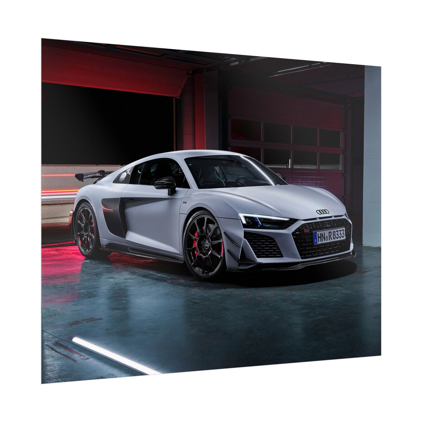 AUDI R8 POSTER