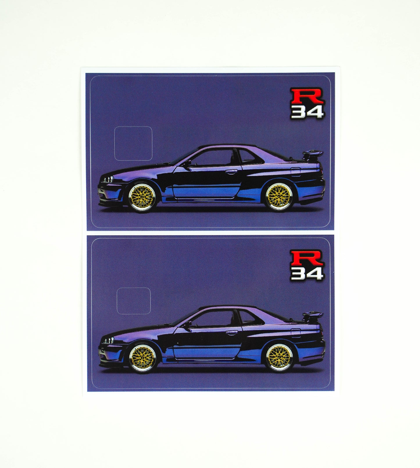 R34 Skyline Credit Card Skin