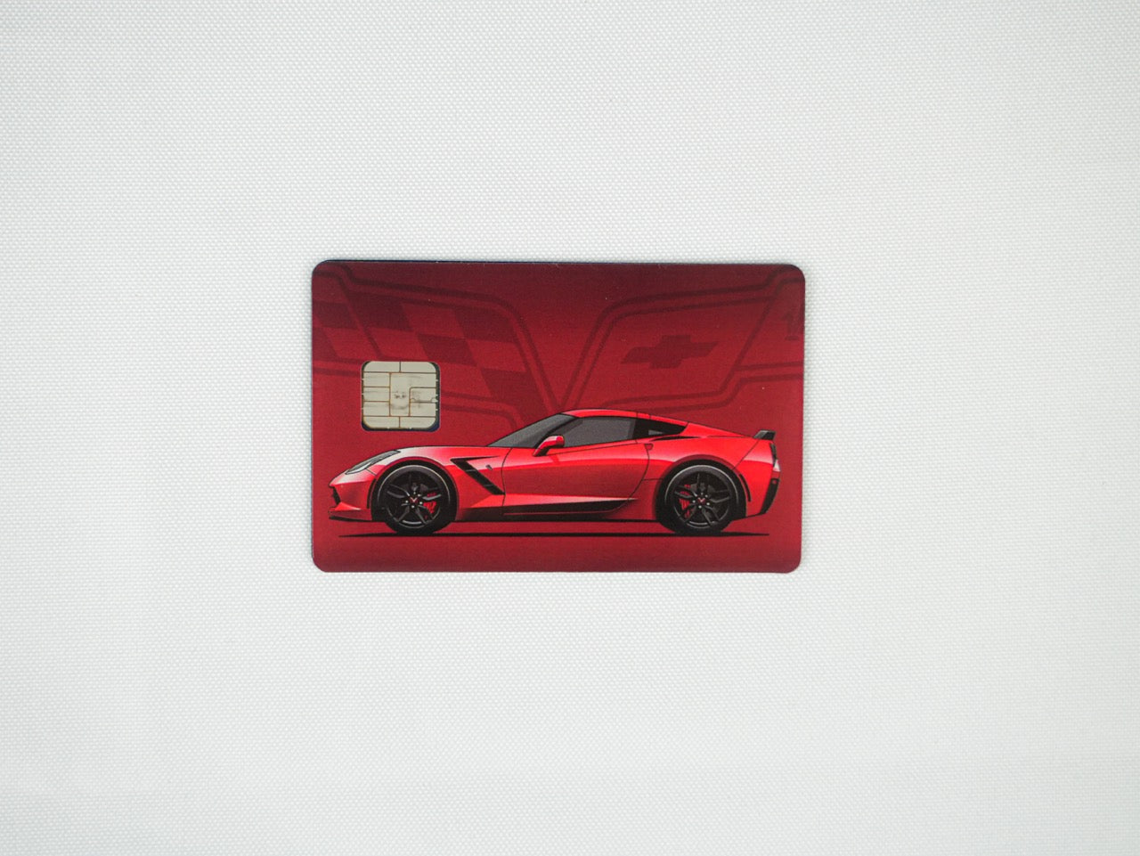 C7 Corvette Credit Card Skin
