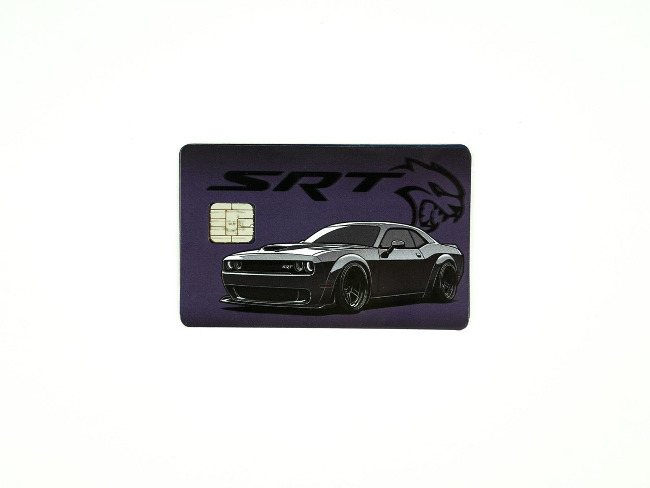 Hellcat SRT Challenger Credit Card Skin