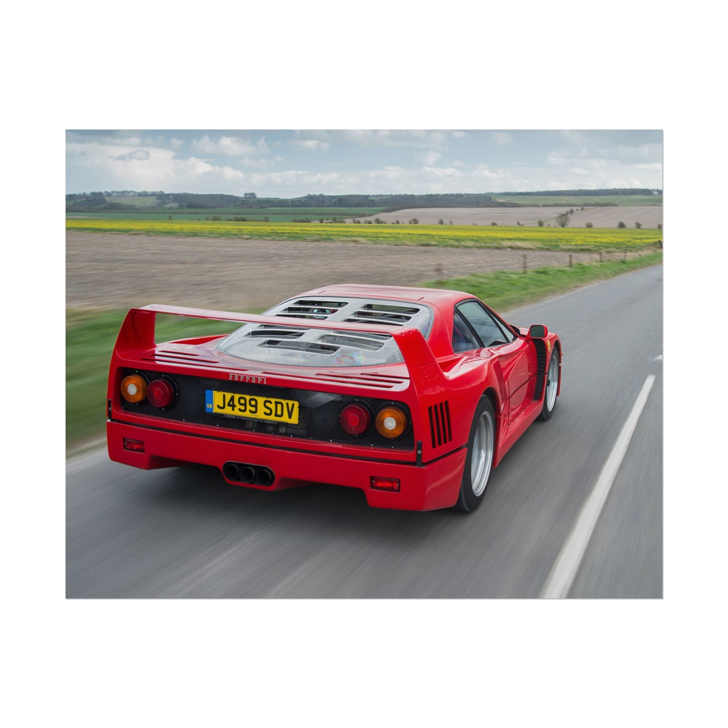 FERRARI F40 POSTER