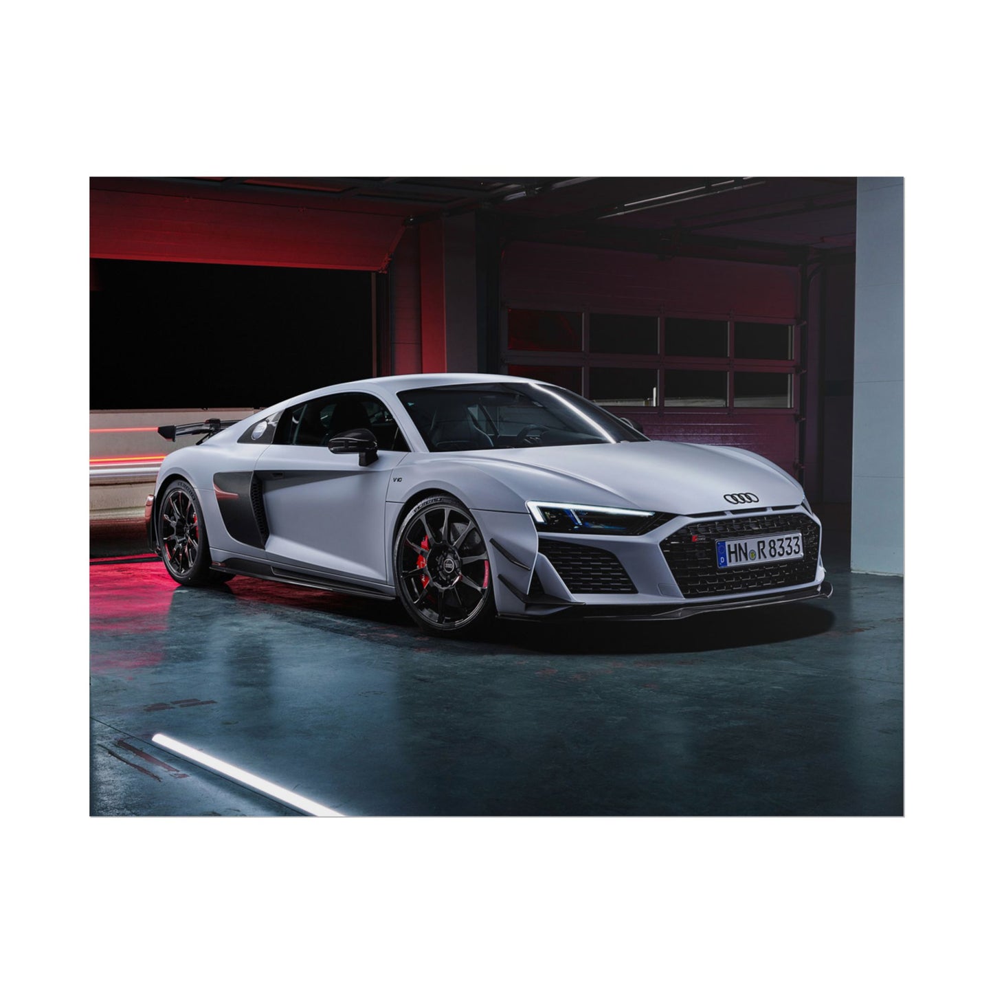 AUDI R8 POSTER