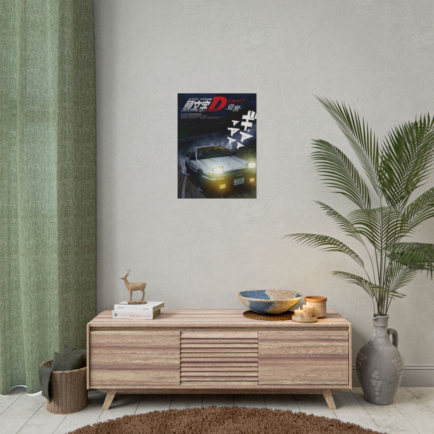 Initial D AE86 Trueno Poster