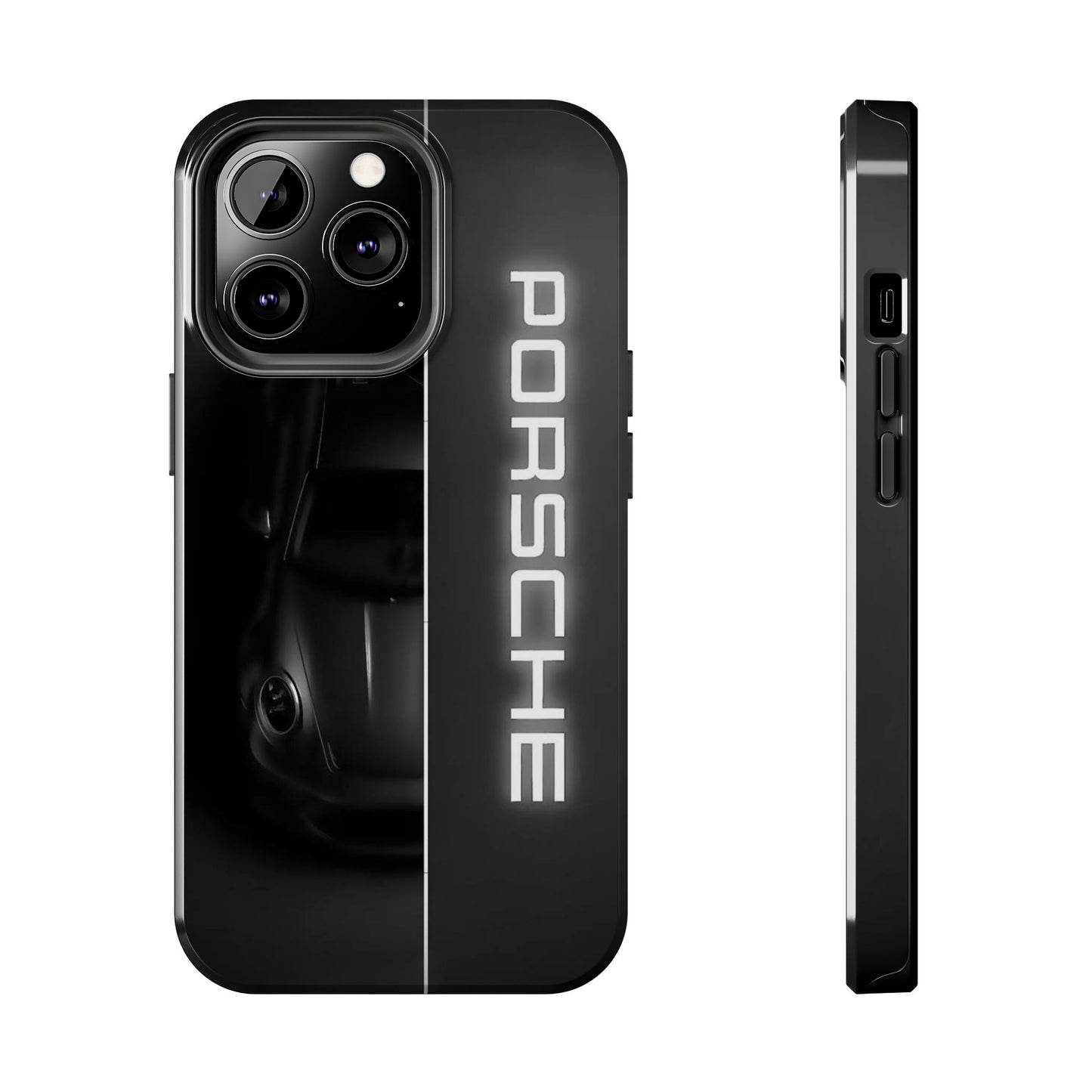 Porsche Black – Tough Phone Case