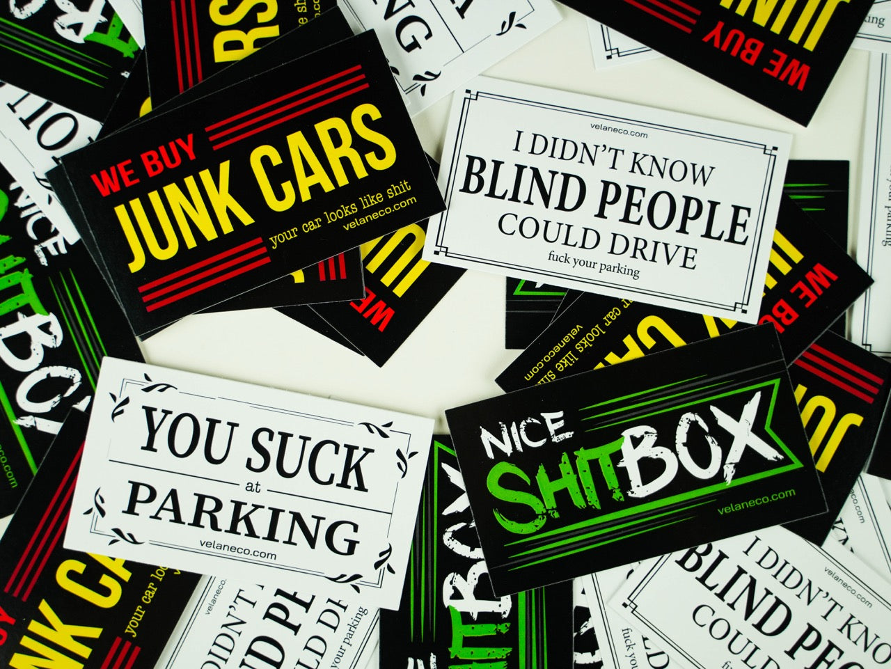 Set of 25 Cards -  All 4 Designs