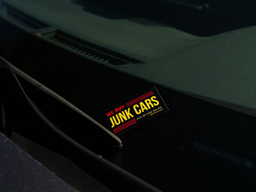 Set of 25 "We buy Junk Cars" Cards