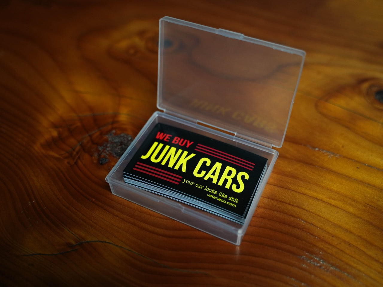 Set of 25 "We buy Junk Cars" Cards