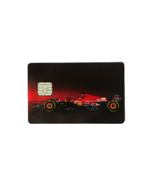Ferrari F1 V2 Credit Card Skin