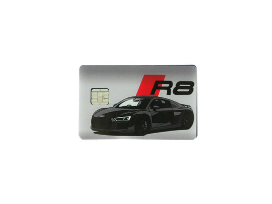 Audi R8 Credit Card Skin