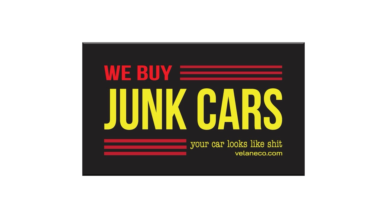 Set of 25 "We buy Junk Cars" Cards