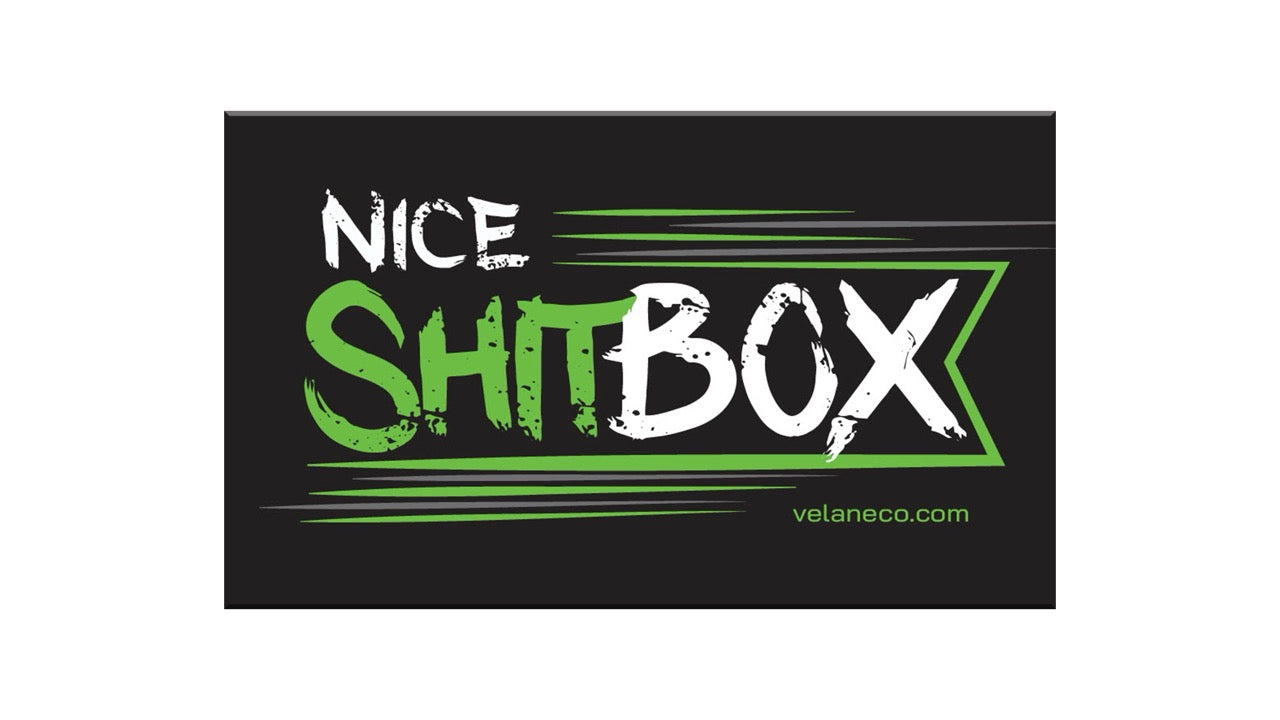 Set of 25 "Nice Shitbox" Cards
